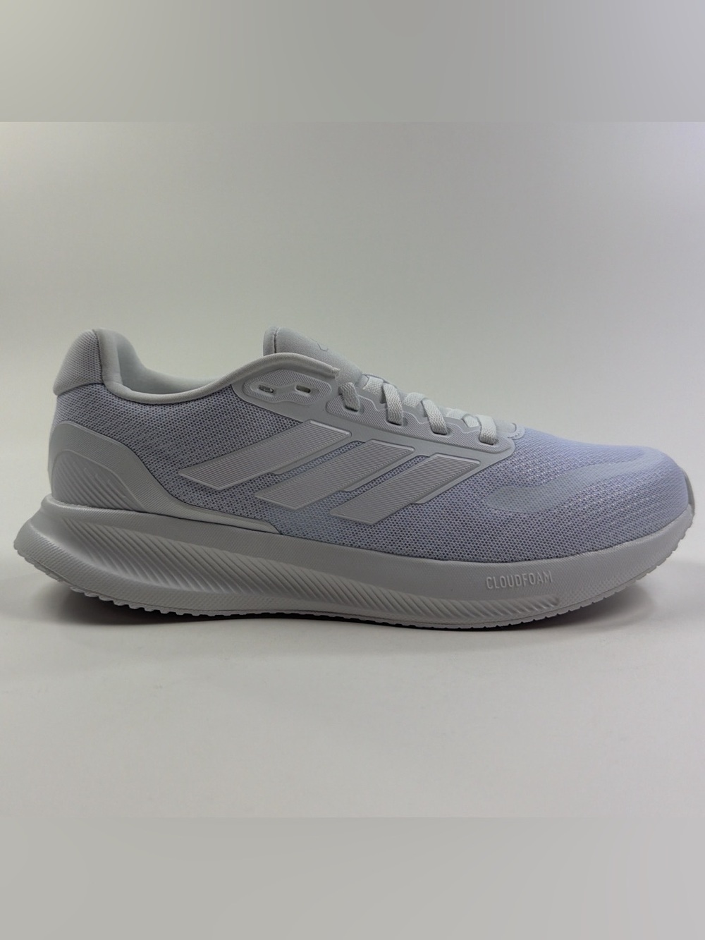 Adidas Runfalcon 5 Triple White Womens Size 10.5 Shoes Running Athletic IH7760